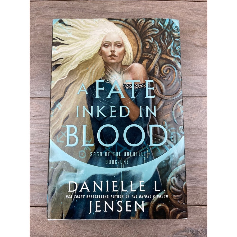A Fate Inked in Blood Danielle L. Jensen 2024 First Edition Fantasy Del Rey